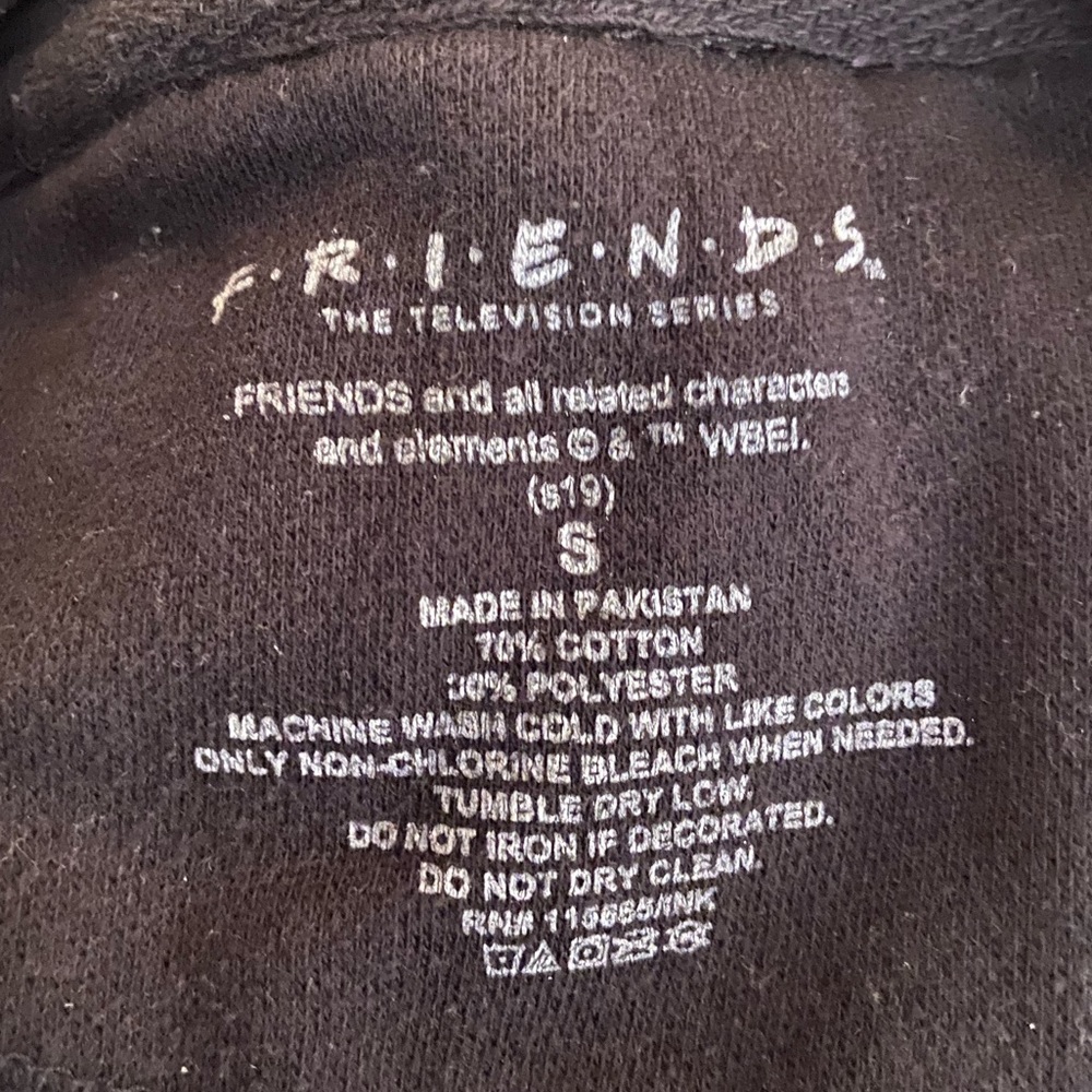 FRIENDS TV Show Hoodie, Size Small - Picture 8 of 8